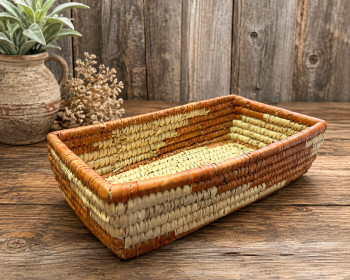 Pueblo Style Handwoven Basket