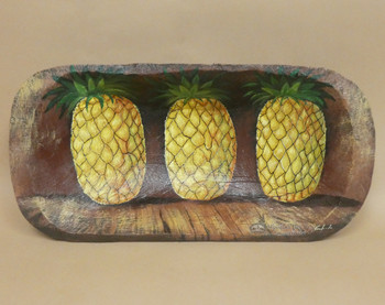 Hand Painted Bowl - Pineapple