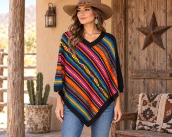 Alpaca Wool Poncho