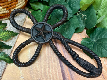 Cast-Iron Rope & Star Cross Cast-Iron Rope & Star Cross