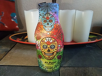 Day of the Dead bottle Coozy -Sugar Skull