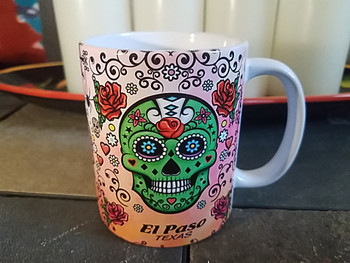 Day of the Dead Mug -Sugar Skull