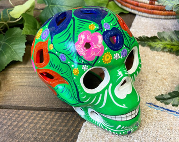 Day of the Dead Sugar Skull Luminary