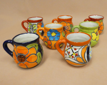 Assorted Hand Painted Talavera Mugs