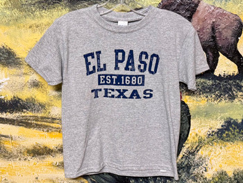 Premium El Paso T Shirt - Heather Grey