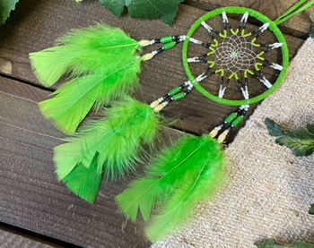 Spirit of Nature Seed Bead Dreamcatcher