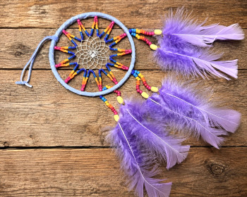 Seed Bead Dreamcatcher