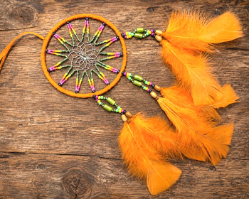 Seed Bead Dreamcatcher