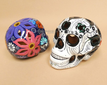 Assorted Day of the Dead Lantern Skulls