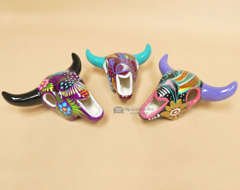 Assorted Hand Painted Steer Skulls