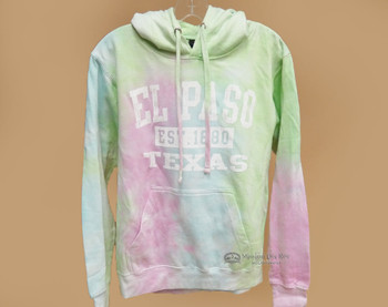 El Paso Tie Dye Hoodie -Pastel