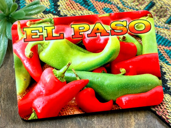 El Paso Chili Peppers Magnet