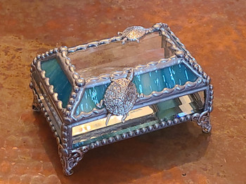 Stained Glass Jewelry Box