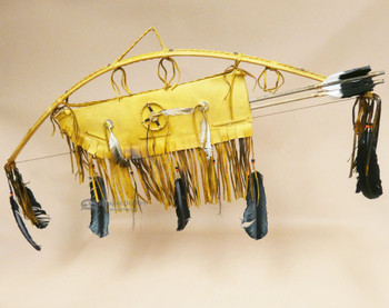 Native American Medicine Wheel Bow & Quiver Set