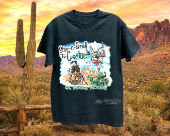 Smell The Cactus Souvenir T-Shirt
