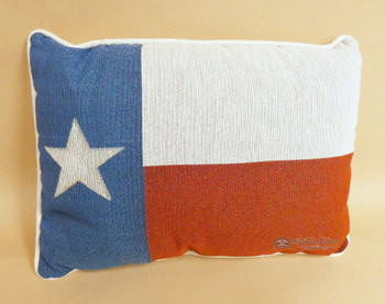 Texas Flag Pillow 16"x12"