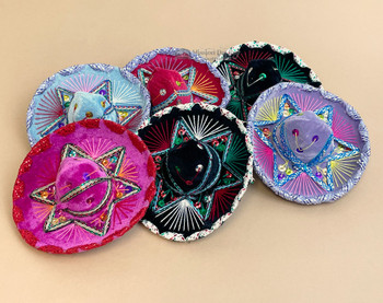 Assorted Mexican Sombrero 6"