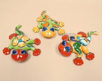 Assorted Hand Painted Talavera Salamanders