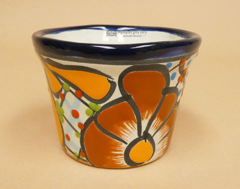 Mexican Hand Painted Talavera Planter