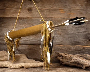 Navajo Choker Quiver w/ Arrows
