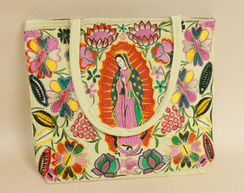 Guatemalan Embroidered Guadalupe Purse