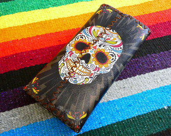 Day of the Dead -Vegan Leather Wallet