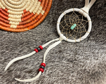 Navajo Dreamcatcher Necklace w/ Turquoise