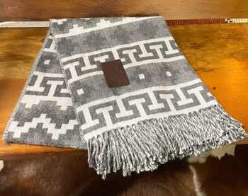 Fine Woven Baby Alpaca Throw Blanket