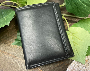 Premium Black Leather Wallet