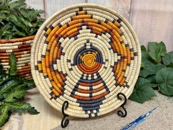 Native Style Flat Basket & Stand 12