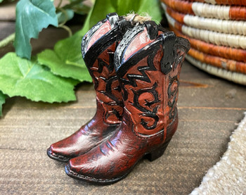 Rustic Christmas Ornament -Cowboy Boot