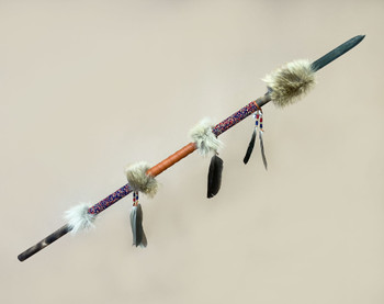 Creek Indian Beaded Lance