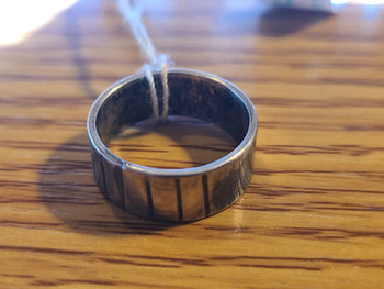 Elaine Tahe Navajo Ring 65r117-5