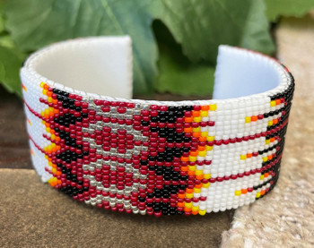 Navajo Beaded Cuff Bracelet