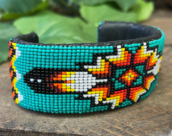 Navajo Beaded Cuff Bracelet