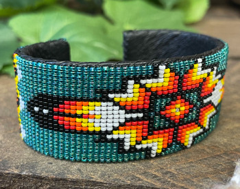 Navajo Beaded Cuff Bracelet