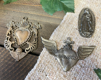 Rustic Metal Milagro