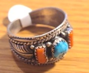 Begaye Navajo Ring 65r202-13 Begaye Navajo Ring 65r202-13