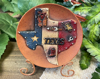 Texas Cowboy Plate