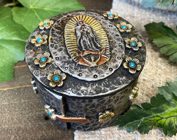 Virgin Mary Jewelry Box