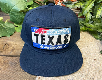 Texas License Plate Baseball Cap