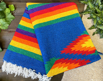 Woven Southwestern Fiesta Blanket