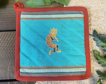 Southwestern Potholder -Kokopelli