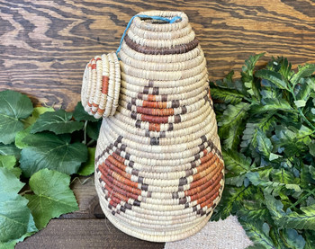 Hand Coiled Native Style Basket