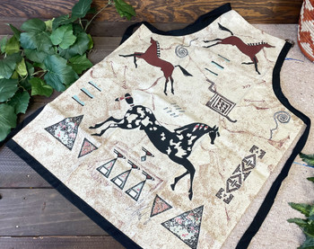 Southwestern Apron -Horses