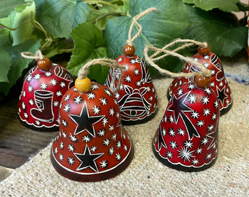 Andean Gourd Ornament -Bell