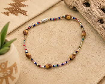 Navajo Ghost Bead Bracelet