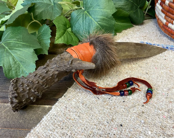 Creek Indian Bone & Antler Knife