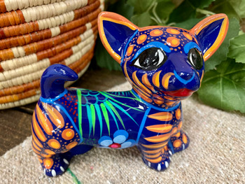 Mexican Hand Painted Clay Pottery