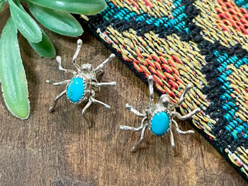 Native American Sterling Silver Earrings